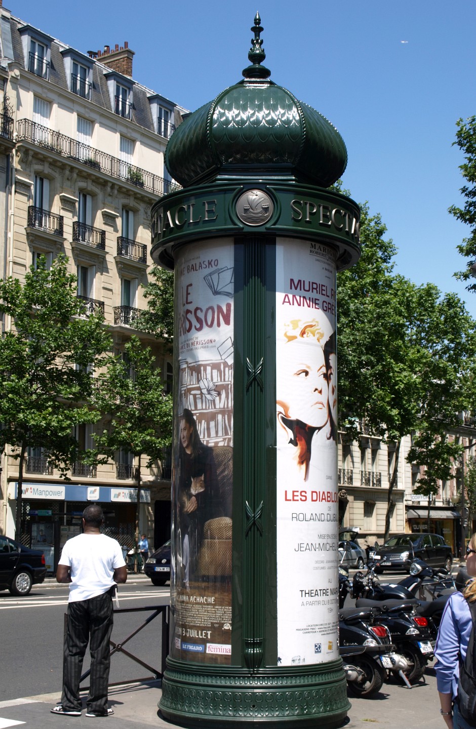 Advertising Column